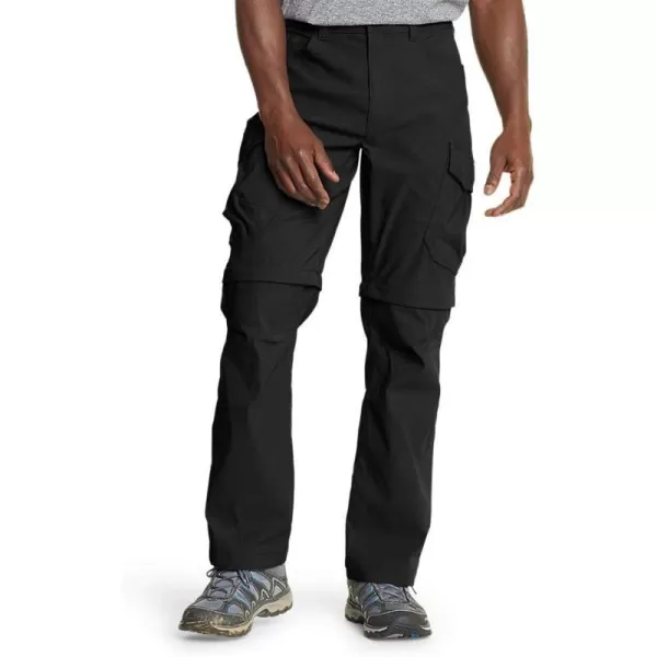 imageEddie Bauer Mens Rainier Convertible PantBlck