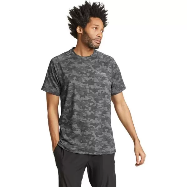 imageEddie Bauer Mens Resolution Jacquard TShirtCharcoal Htr