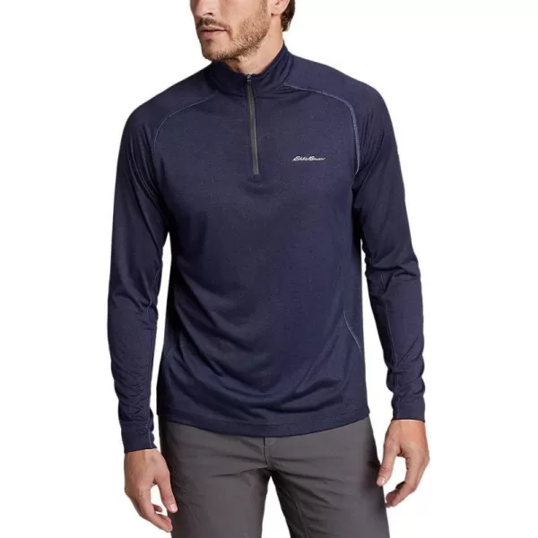 imageEddie Bauer Mens Resolution LongSleeve 14ZipAtlantic