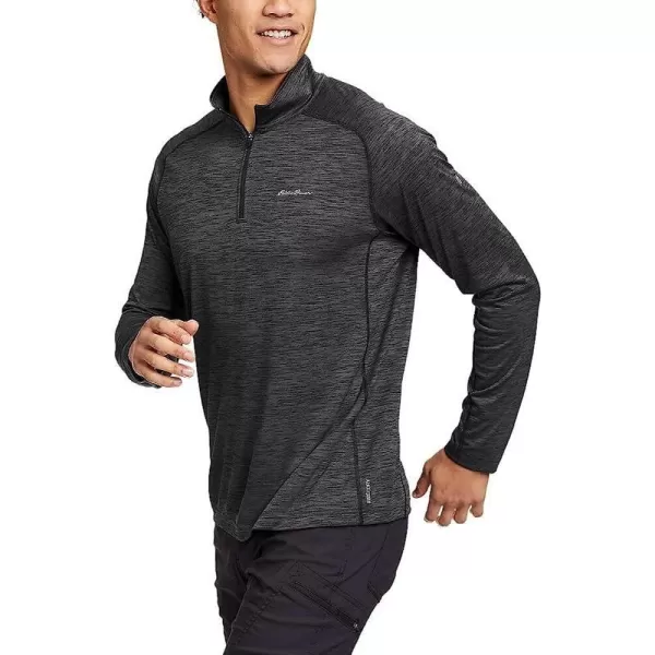 imageEddie Bauer Mens Resolution LongSleeve 14ZipRegular Carbon