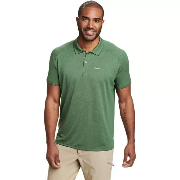 imageEddie Bauer Mens Resolution Pro ShortSleeve Polo 20Irish Green