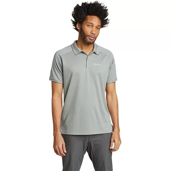 imageEddie Bauer Mens Resolution Pro ShortSleeve Polo 20Regular Gray