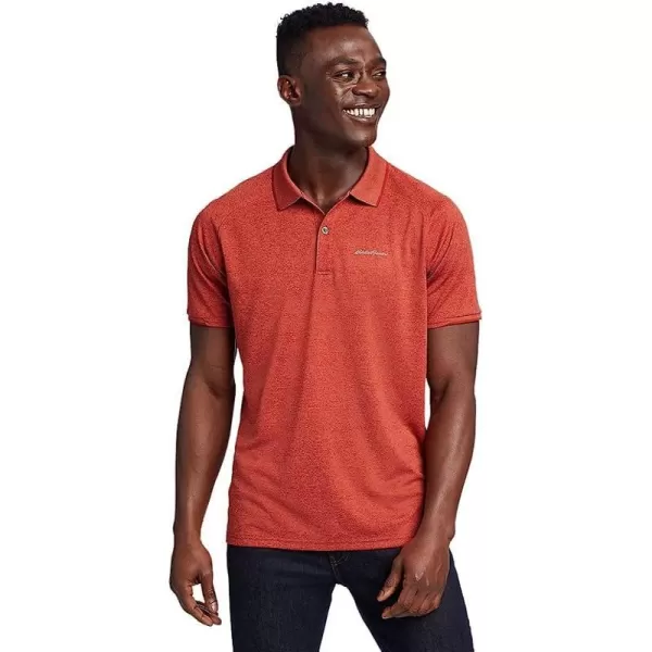 imageEddie Bauer Mens Resolution Pro ShortSleeve Polo 20Regular Maroon