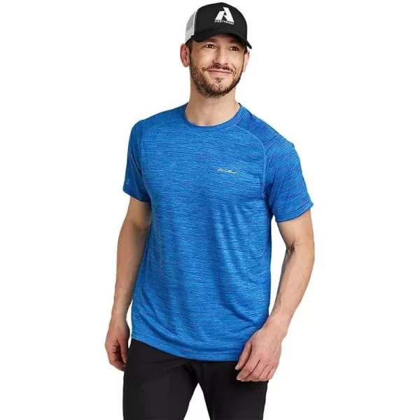 imageEddie Bauer Mens Resolution ShortSleeve TShirtRegular Sapphire