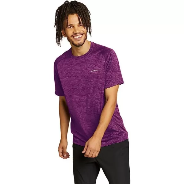 imageEddie Bauer Mens Resolution ShortSleeve TShirtTall Grape