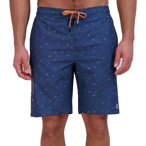 imageEddie Bauer Mens SPF 50 EBoard Swim TrunksDusted Indigo