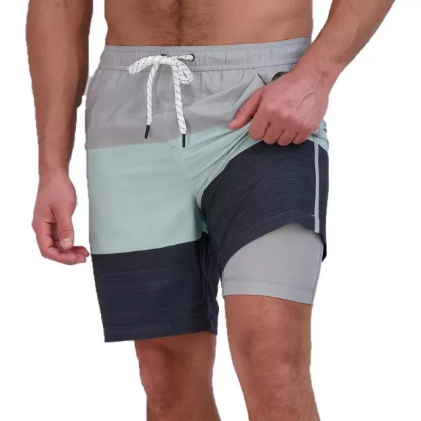 imageEddie Bauer Mens SPF 50 Volley Swim Trunk 8 Inseam Comes with Compression Liner  Ultimate Comfort amp StretchStorm