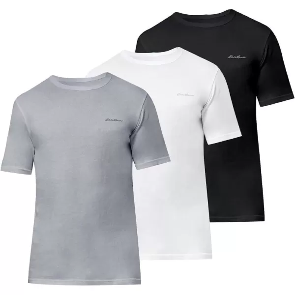 imageEddie Bauer Mens Standard ClassicHeather GreyWhiteBlack
