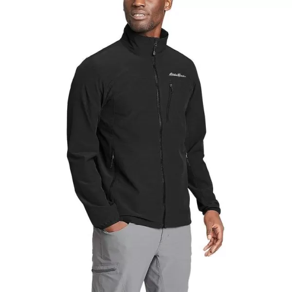 imageEddie Bauer Mens Stratify 20 Soft Shell JacketRegular Black