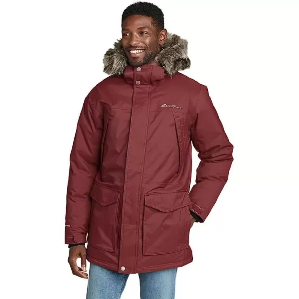 imageEddie Bauer Mens Superior Down ParkaDusty Red Recycled