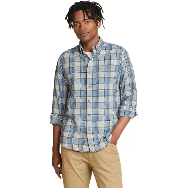 imageEddie Bauer Mens Tidelands ShirtRegular Dusty Blue