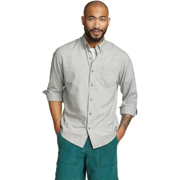 imageEddie Bauer Mens Tidelands ShirtRegular Med Htr Gray