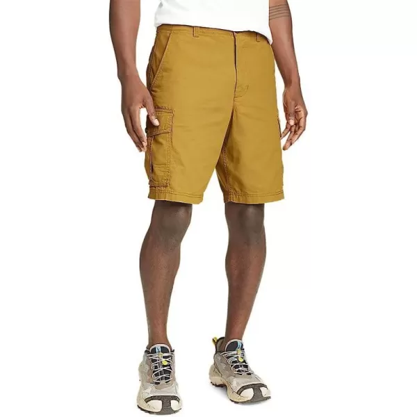 imageEddie Bauer Mens Timber Edge Ripstop 20 Cargo ShortsAntique Gold