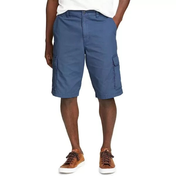 imageEddie Bauer Mens Timberline 20 Ripstop Cargo ShortsDusted Indigo