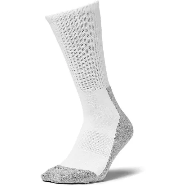 imageEddie Bauer Mens Trail COOLMAX Crew SocksWhite