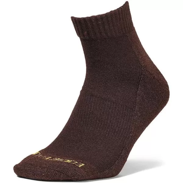 imageEddie Bauer Mens Trail COOLMAX Quarter SocksOak