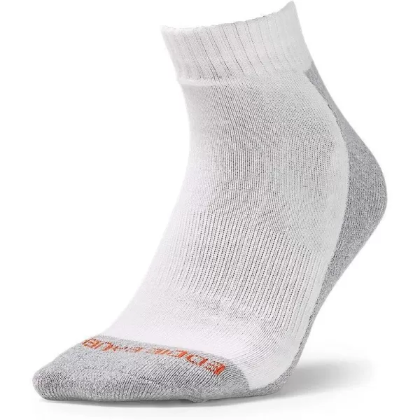 imageEddie Bauer Mens Trail COOLMAX Quarter SocksWhite