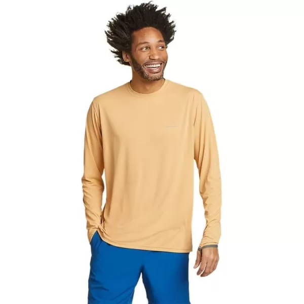 imageEddie Bauer Mens UPF LongSleeve CrewTopaz