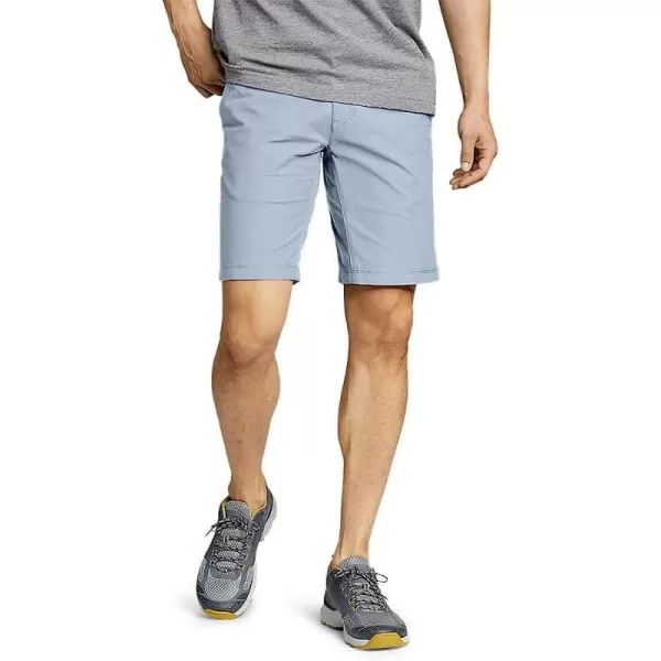 imageEddie Bauer Mens Voyager Flex 10 Chino ShortsRegular Blue Smoke