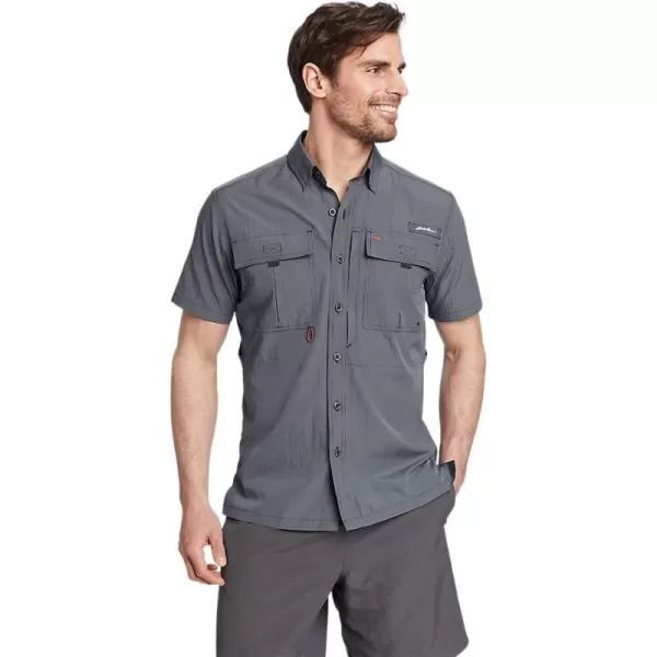 imageEddie Bauer Mens Voyager Flex LongSleeve ShirtNavy