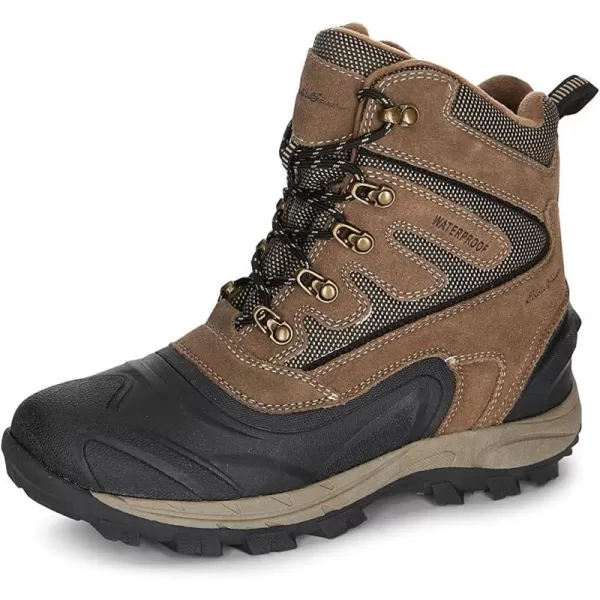 imageEddie Bauer Mens Waterproof Hiking Snow BootTaupe