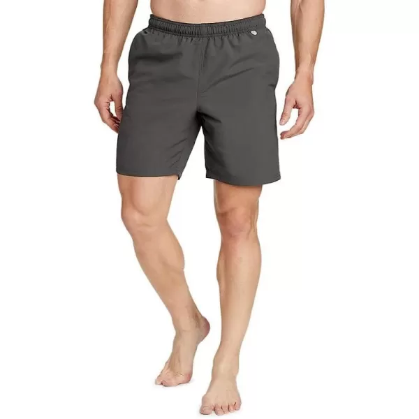 imageEddie Bauer Mens West Tide Swim Shorts  SolidDark Smoke