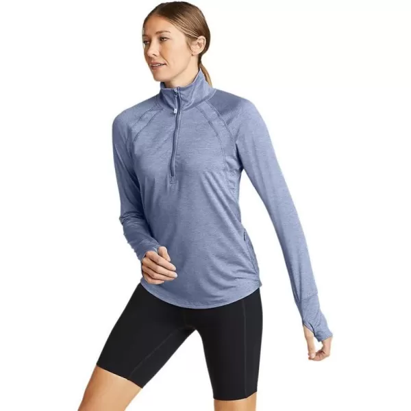 imageEddie Bauer Resolution LongSleeve 14ZipRegular Periwinkle