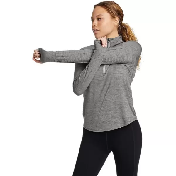 imageEddie Bauer Resolution LongSleeve 14ZipStandard Dark Smoke