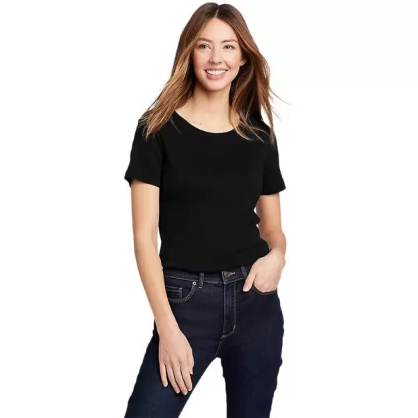 imageEddie Bauer Stines ShortSleeve Crew TShirtBlack