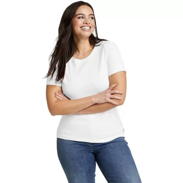 imageEddie Bauer Stines ShortSleeve Crew TShirtWhite