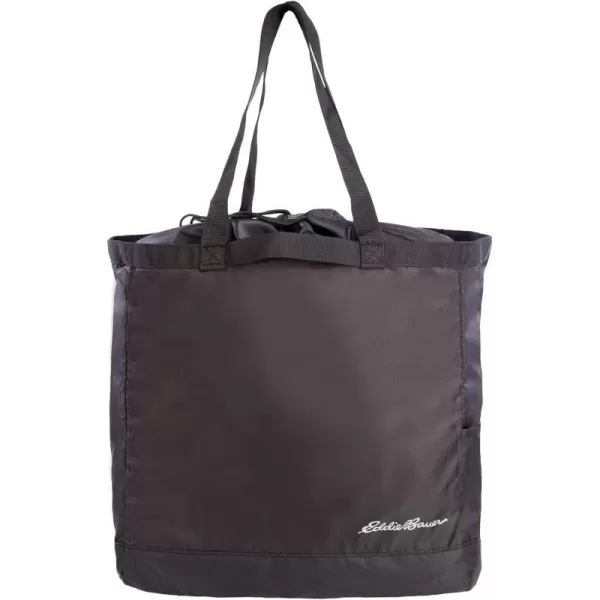 imageEddie Bauer Stowaway Packable 25l Cinch Tote with Adjustable CordLock Closure and Exterior Slip PocketOnyx