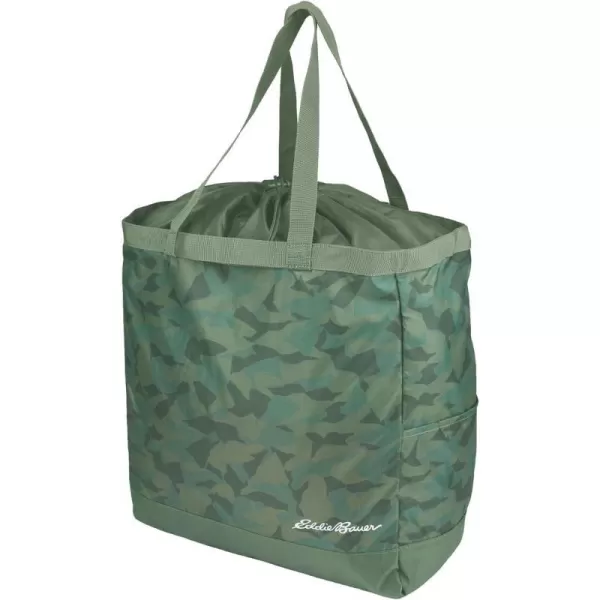 imageEddie Bauer Stowaway Packable 25l Cinch Tote with Adjustable CordLock Closure and Exterior Slip PocketSprig
