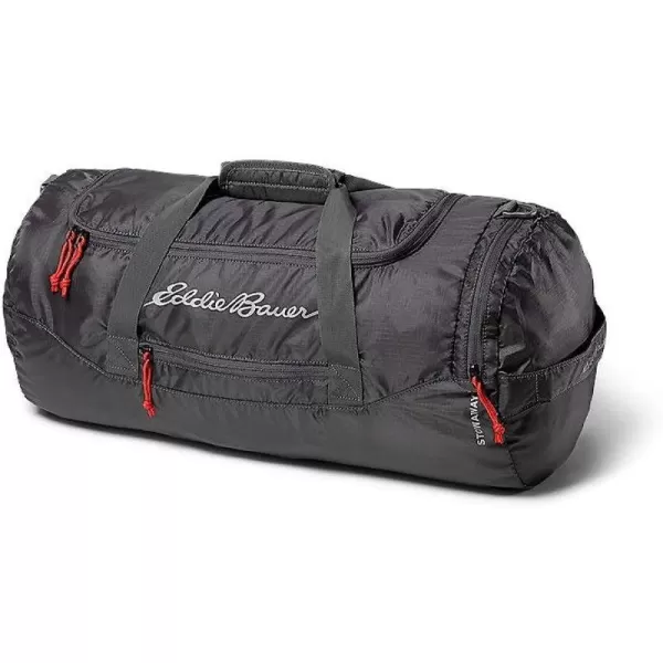 imageEddie Bauer Stowaway Packable 45l Duffel BagMade from Ripstop PolyesterDark Smoke