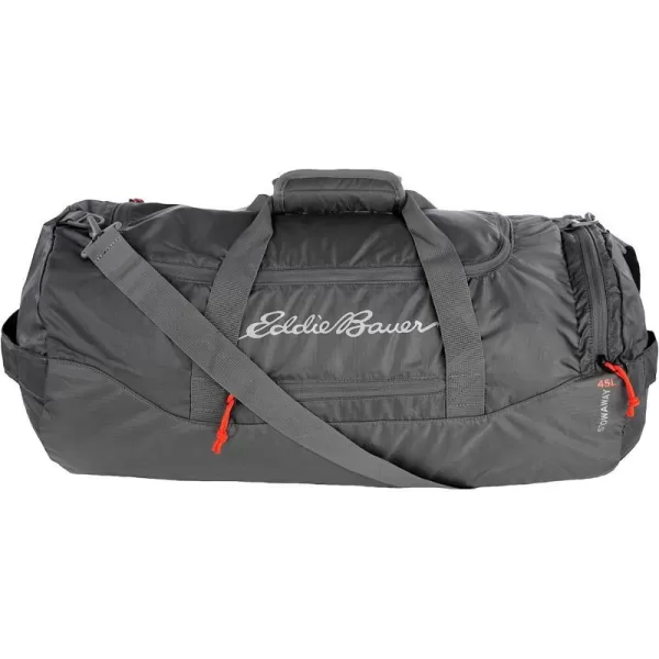 imageEddie Bauer Stowaway Packable 45l Duffel BagMade from Ripstop PolyesterOnyx