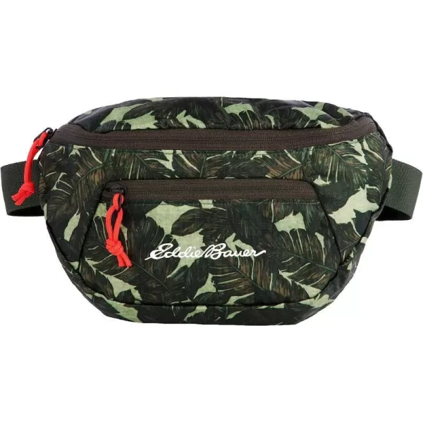 imageEddie Bauer Stowaway Packable WaistpackMade from Ripstop Polyester with 2 Secure Zip PocketsDark Loden