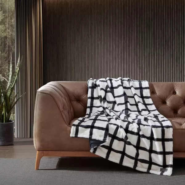 imageEddie Bauer Throw Blanket Ultra Soft Faux Fur Home Dcor All Season Bedding Bunkhouse Plaid Grey 50 x 60Eddie Bauer Throw Blanket Ultra Soft Faux Fur Home Dcor All Season Bedding Bunkhouse Plaid Grey 50 x 60