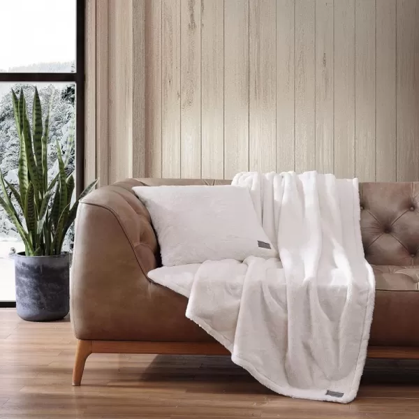 imageEddie Bauer Throw BlanketPillow Cover Set Ultra Soft Faux Fur Home Dcor All Season Bedding Solid Ivory 2 PieceEddie Bauer Throw BlanketPillow Cover Set Ultra Soft Faux Fur Home Dcor All Season Bedding Solid Ivory 2 Piece