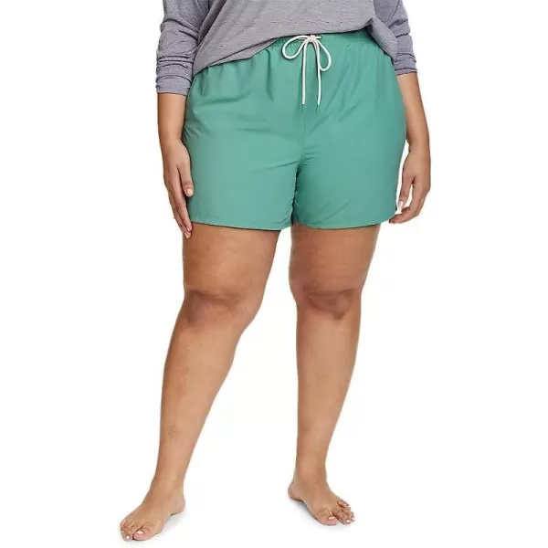 imageEddie Bauer Tidal HighRise ShortsPlus Seaglass
