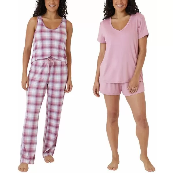 imageEddie Bauer Women 4Piece Pajama Set as1 alpha m regular regular Tea RoseEddie Bauer Women 4Piece Pajama Set as1 alpha m regular regular Tea Rose