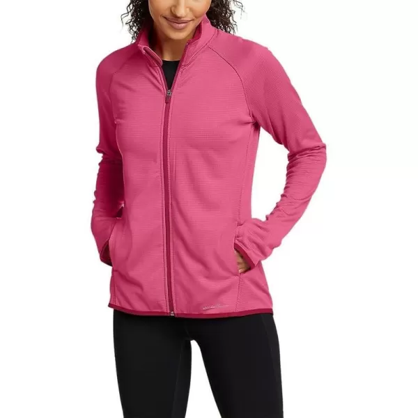 imageEddie Bauer Womens Activator Grid Fleece FullZipBerry