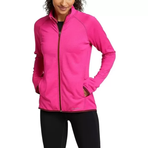 imageEddie Bauer Womens Activator Grid Fleece FullZipLava