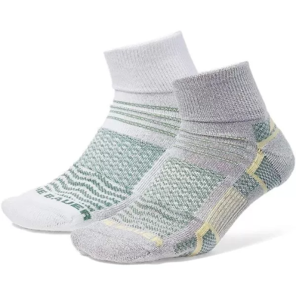 imageEddie Bauer Womens Active Pro Coolmax Quarter Crew Socks  2 PackStream