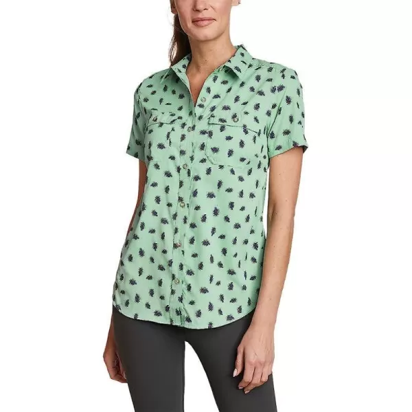 imageEddie Bauer Womens Adventurer 30 ShortSleeve ShirtWashed Sage