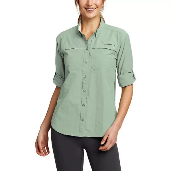 imageEddie Bauer Womens Adventurer Pro Field ShirtRegular Bottle Green