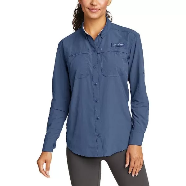 imageEddie Bauer Womens Adventurer Pro Field ShirtRegular Dusted Indigo