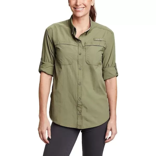 imageEddie Bauer Womens Adventurer Pro Field ShirtRegular Eucalyptus