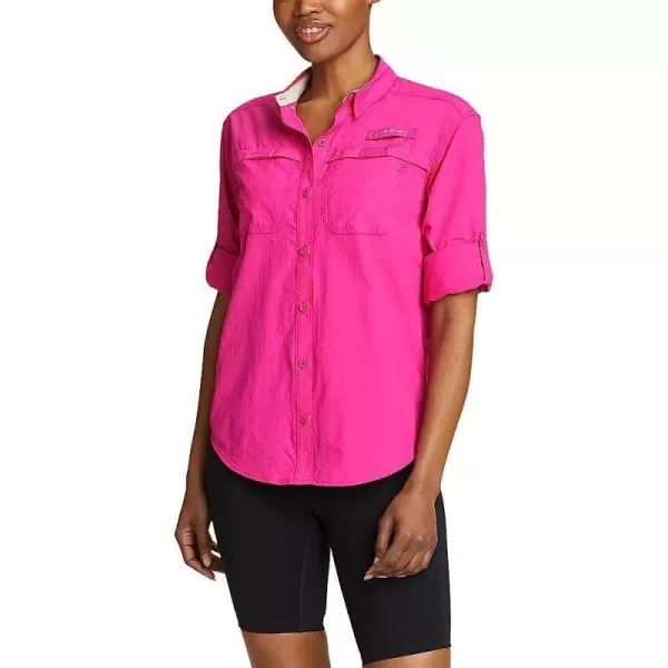 imageEddie Bauer Womens Adventurer Pro Field ShirtRegular Lava