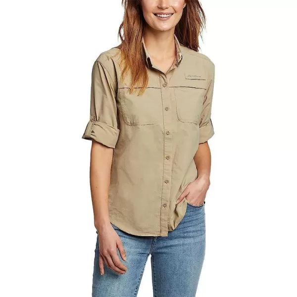 imageEddie Bauer Womens Adventurer Pro Field ShirtRegular Lt Taupe