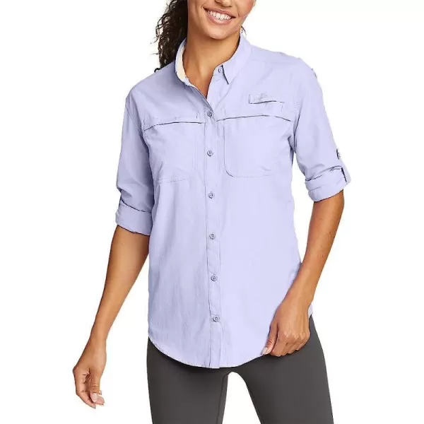 imageEddie Bauer Womens Adventurer Pro Field ShirtRegular Periwinkle