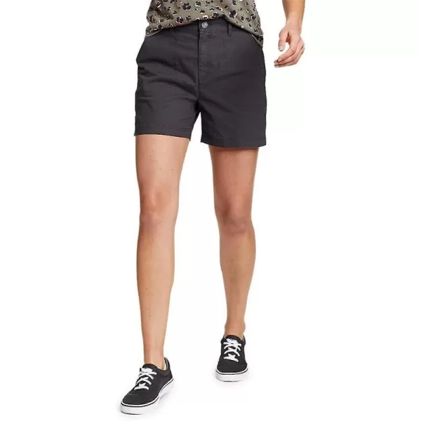 imageEddie Bauer Womens Adventurer Stretch Ripstop ShortsPetite Carbon